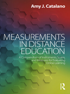 cover image of Measurements in Distance Education
